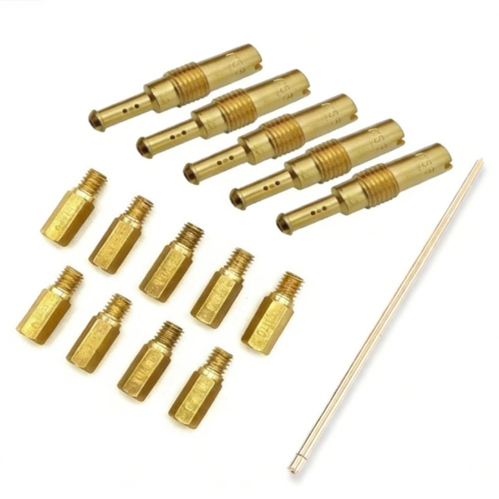 1x Carburetor Needle Jet YZ400F YZ426F YZ450F Carburetor Kit With Main Jets Pilot Jets Needle Jet Garden Tool Accessories
