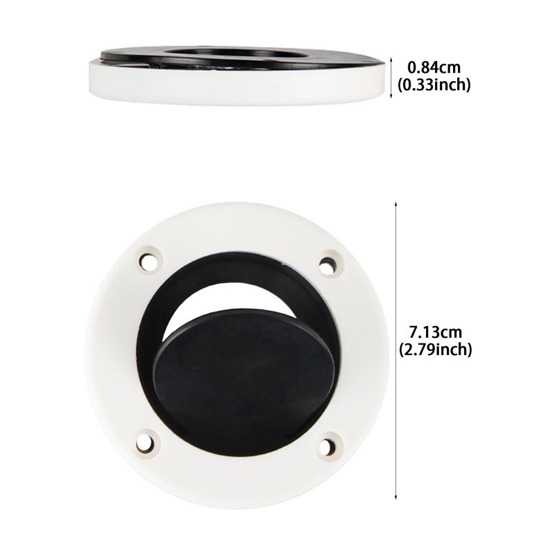 Boat Scupper Drain Valve Efficient Drain Check Valve For Boat Thickened Scupper Valves White Drain Check Valve For Boats Yachts