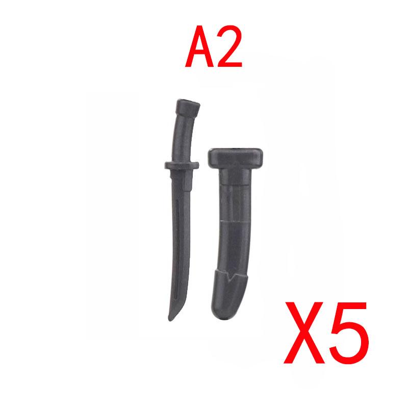 MOC Medieval Building Blocks Military Figures Accessories Soldier Weapons Bow Spear Crossbow Brick Helmet Sword Toy Gift X058