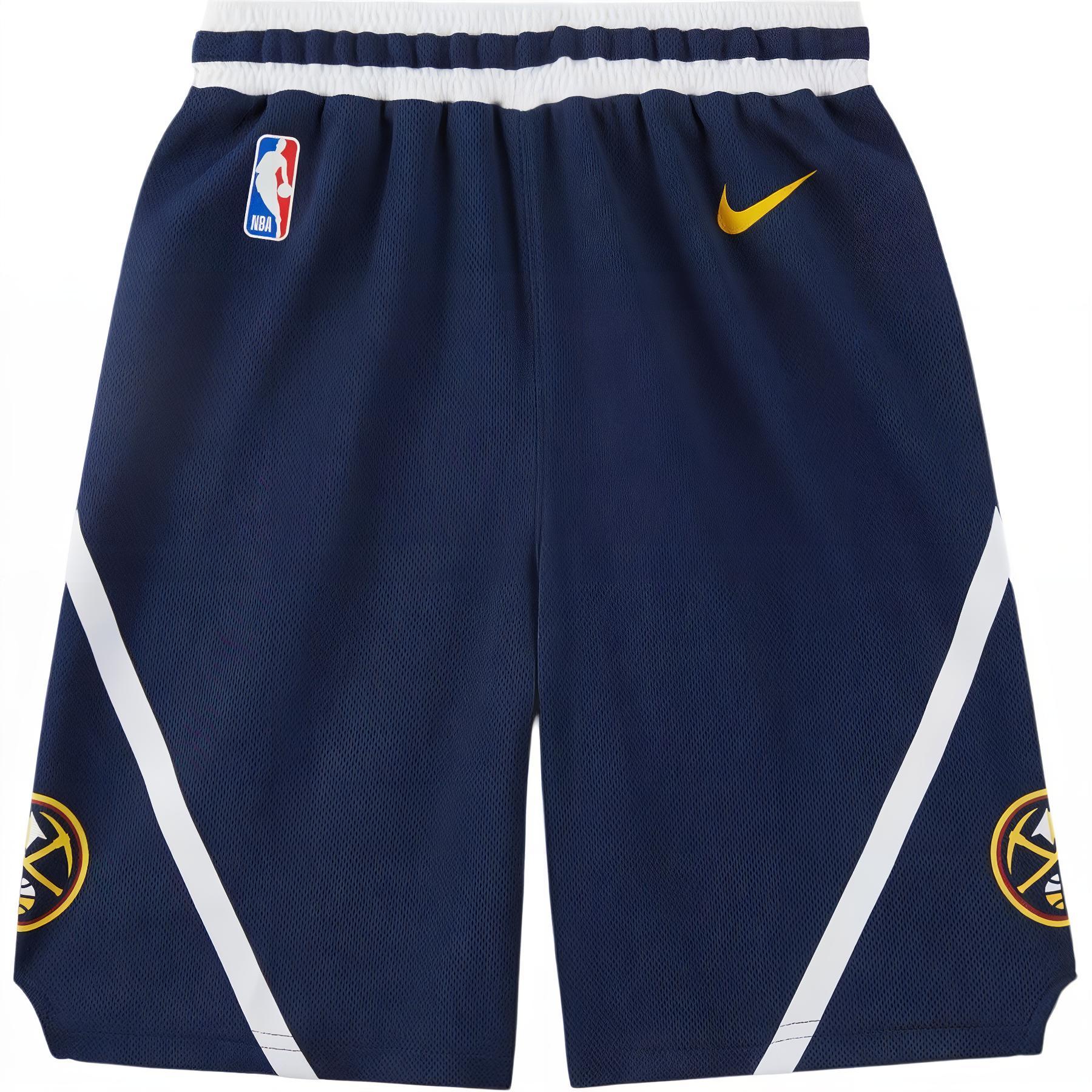 

Nike Color Block Logo Print Elastic Shorts Kids shorts Dark-University-Blue HJ7739-419 M