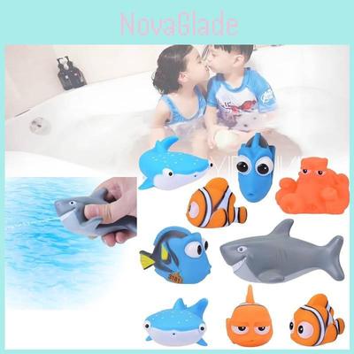 Soft And Safe Clownfish Bath Water Spray Toy For Interactive Play And Learning