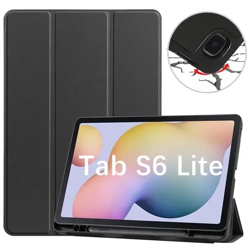 Case For Samsung Galaxy Tab S6 Lite 10.4 Stand Cover for Samsung Tab S6 Lite SM-P613 P615 P620 Pencil Holder Fund