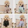 Waterproof Pet Raincoat Small To Medium Dogs Four-Legged All-Weather Outdoor Coat In Classic British Style