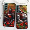 Flower Knight of the Light Phone Case For Samsung Galaxy S22 S25 Ultra S21 S10 Plus S26 Edge S20 S23 S24 FE Cover Silicone S