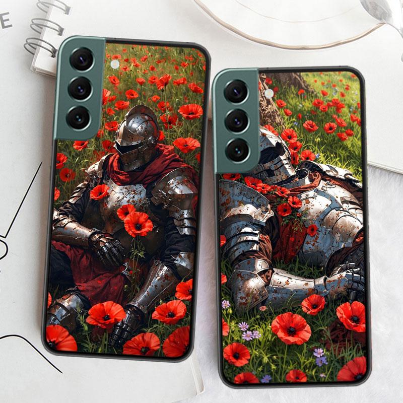 Flower Knight of the Light Phone Case For Samsung Galaxy S22 S25 Ultra S21 S10 Plus S26 Edge S20 S23 S24 FE Cover Silicone S