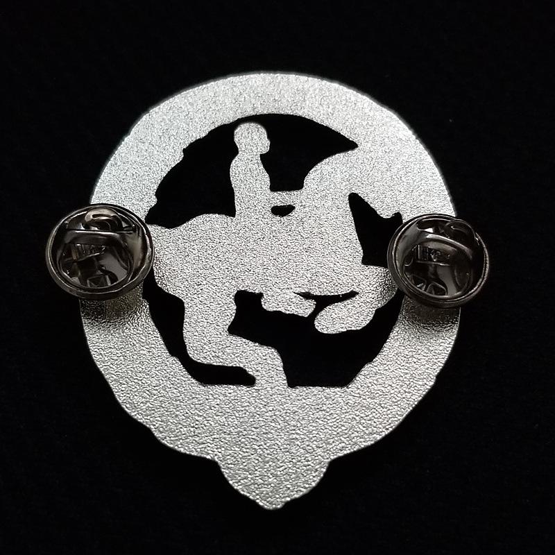 Reite ein Pferd Metallabzeichen Souvenir-Sammlung