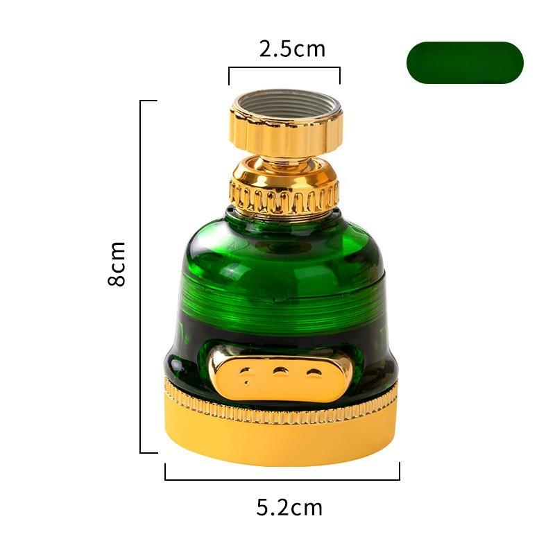 Nozzle Modes Rotatable Flexible Faucet Aerator Adjustable Booster Tap Head Shower Diffuser Anti-Splash Kitchen Accessories