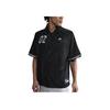 Letter Logo Embroidered Loose Fit T-Shirt Men Tops Black HJ2966-010