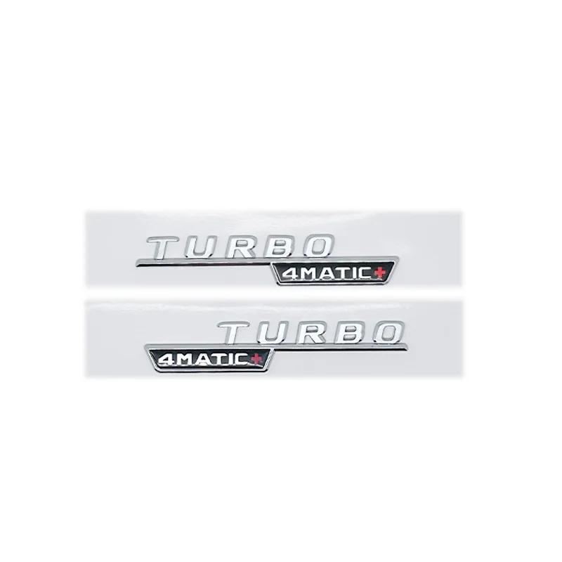 ABS For Mercedes Benz A35 45 43 AMG W177 W176 A35 A45 A45S TURBO 4MATIC Car Trunk Letters Emblem Badge Logo Stickers Accessories