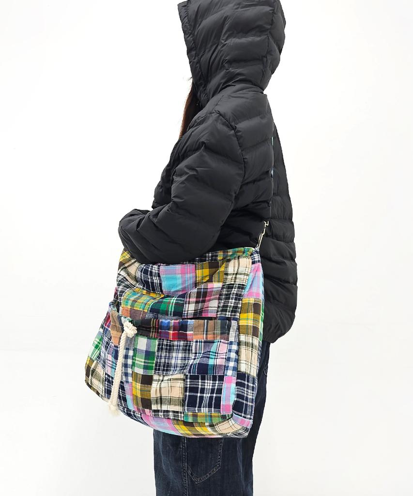 Sonnetofnight Patchwork 3-Stage Transformation Bag Check Pattern - Large L
