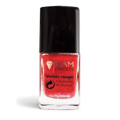 DiamOngles Lak na nehty s bílým diamantovým práškem