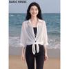 Basic House Women's Thin Breathable 3/4 Sleeve Shirt