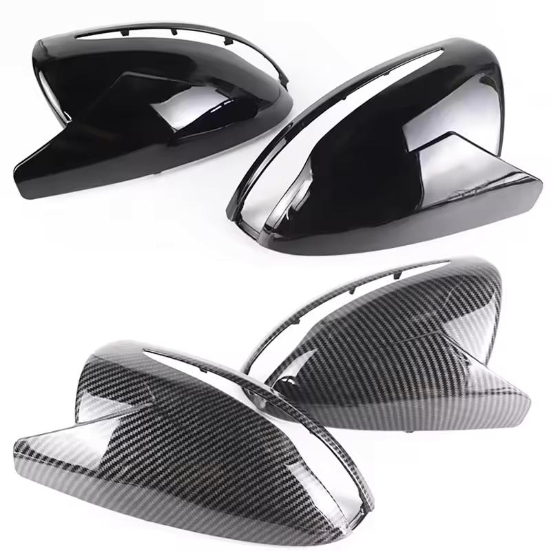 For Mercedes-Benz C S E GLC G Class AMG W205 X253 W222 W213 W238 Rearview Mirror Cover Bright Black Replacement 2014 -
