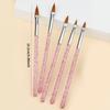 5 Nail Pen Set, Onion Powder Rod Crystal Pen, Nail Brush, Painted Pen, Nail Pen Green, Nail Arrangement Pen Set
