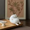 Office Desk Accessories 3D Printed Fat Cat Figurine, Cute Lazy Statue, Room Decor Aesthetic Minimalist Tabletop Ornament for And Shelf Decorations
