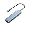 5 in 1 USB C Hub 10Gbps Full Featured Type C 4K 60Hz Video 100W PD USB 3.2 Gen2 Multiport Docking Station Adapter for Laptop