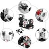 12V DC 60W 12000rpm Milling Machine Mini Metal Rotating Lathe DIY Woodwork Wood Lathe Model Making Tool Kit