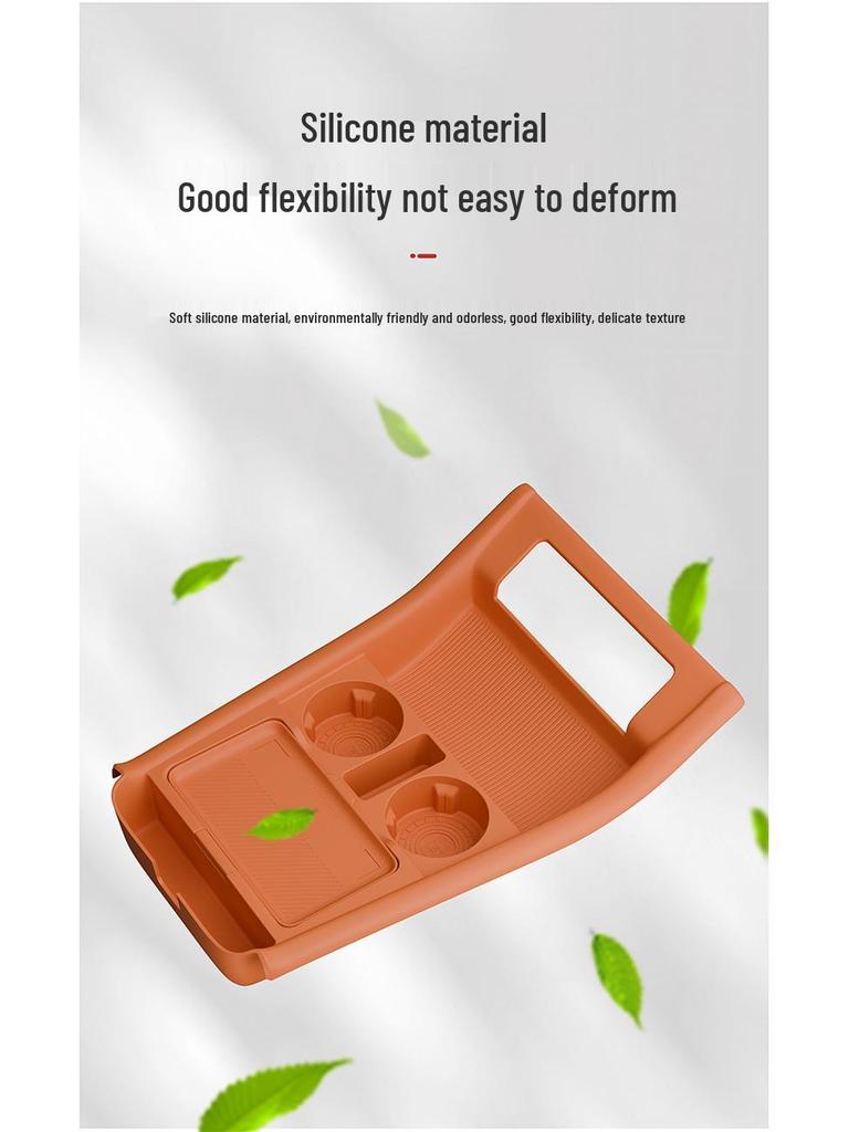 Xiaopeng G9 Center Console Silicone Storage Box and Glasses Holder