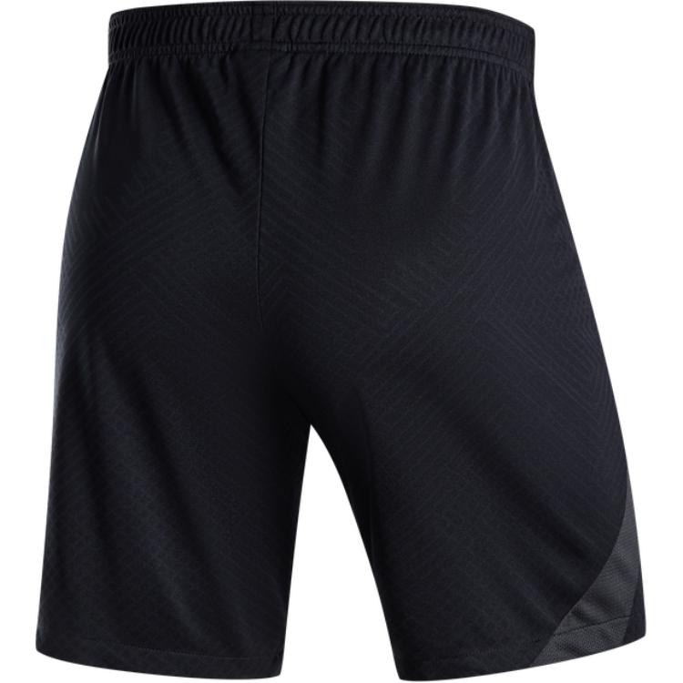 Nike Dri-Fit Logo Color Block Comfortable Breathable Knitted Soccer Pants Men Bottoms Coal-Black HF0528-010