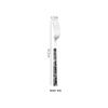 Korean Style 430 Stainless Steel Tableware Set with Imitation Wood Grain Handles: Includes Knife, Fork, Spoon, and Chopsticks