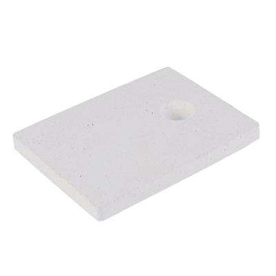 Blocco di Argilla Refrattaria Pratico per la Lavorazione di Gioielli Pietra di Argilla Refrattaria Resistente con Efficace Isolamento Termico