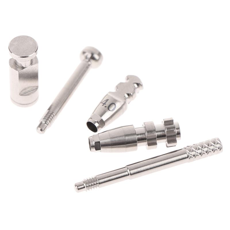 Dental Titanium Alloy Oral Surgery Components Accessories Analog Plaster Fixture Open Tray Closed Rod Transfer Coping Abutments