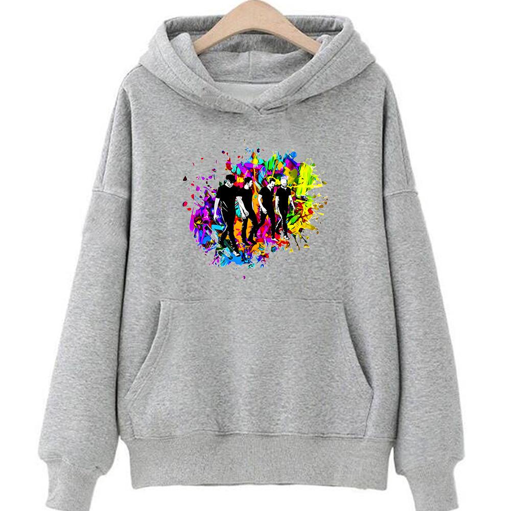 Mikiny Coldplay Band Tour s grafickým potiskem Hip Hop Pohodlná mikina s dlouhým rukávem Gotické oblečení Sudaderas Grunge Mikina