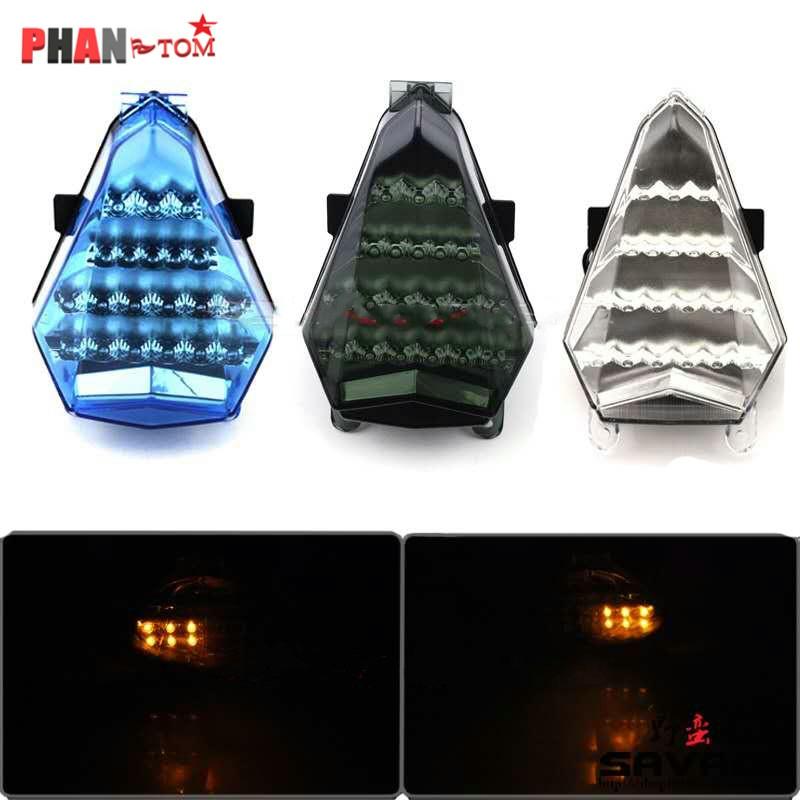 For Yamaha YZF R6 YZF-R6 06 07 Modified LED tail light motorcycle brake light with led turn signal Accessories Motorcycle