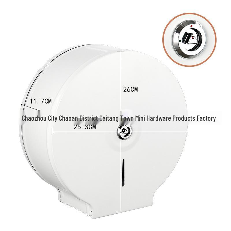 304 Stainless Steel Waterproof Toilet Paper & Hand Towel Dispenser