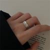 Poker Card Themed Adjustable Square Opening Ring Vintage Hip Hop Unisex Fashion Jewelry for Various Occasions