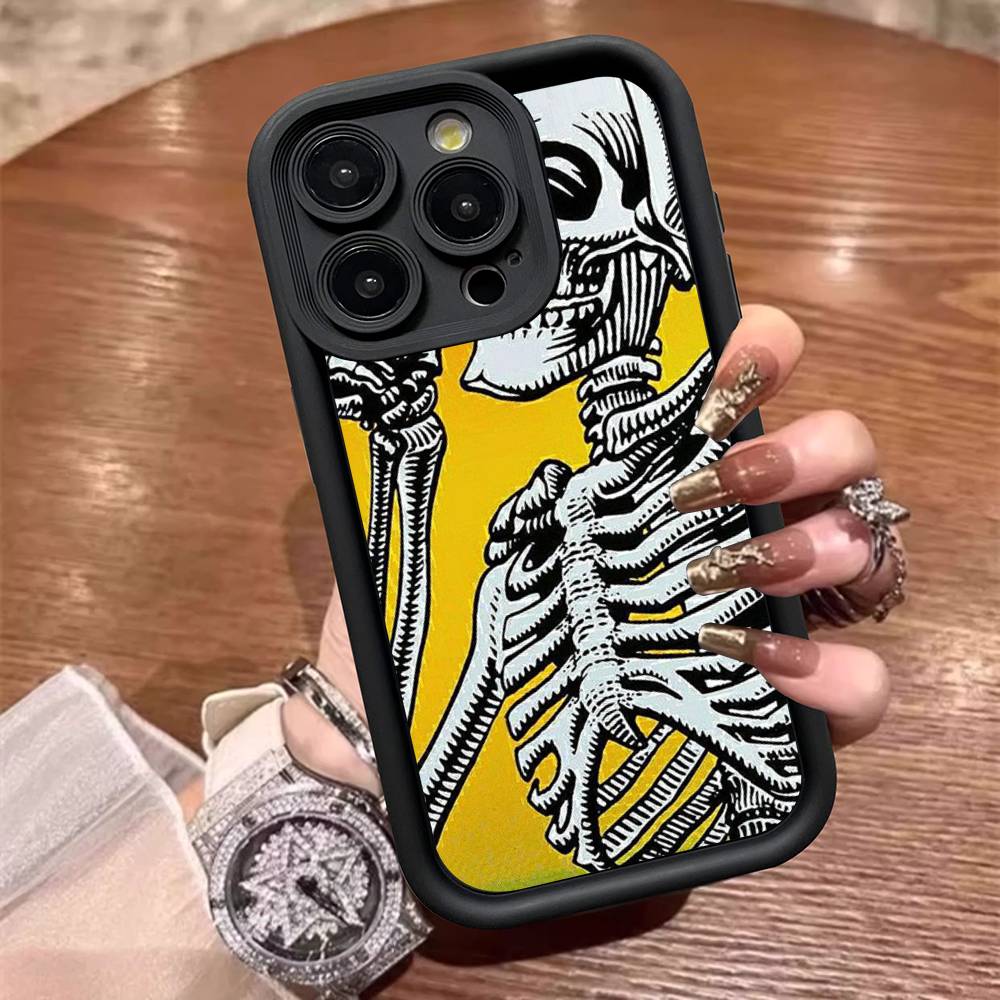 

Brand P-Powell P-Peralta Fashion Phone Case For IPhone 11 12 13 16 15 17 14 Pro Max Soft Funda Silicone Cover iPhone 13pro max