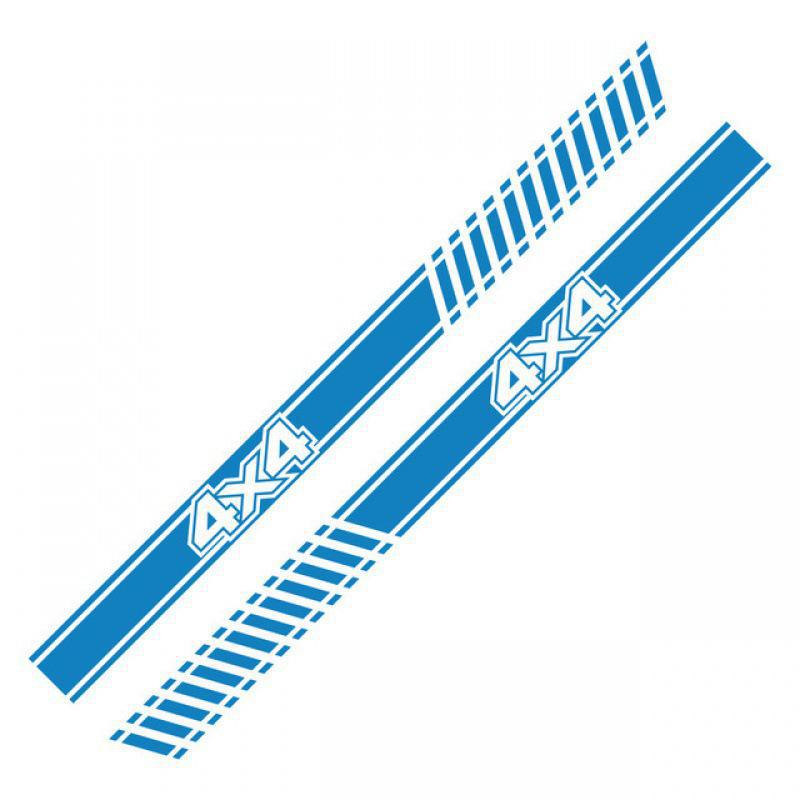 

Наклейки на пояс автомобиля Lada Niva XRAY Granta 4X4 синий