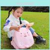 Trendy Korean Style Children's Backpack For Kindergarten Boys And Girls With Cute Animal Patterns And Durable Nylon Material