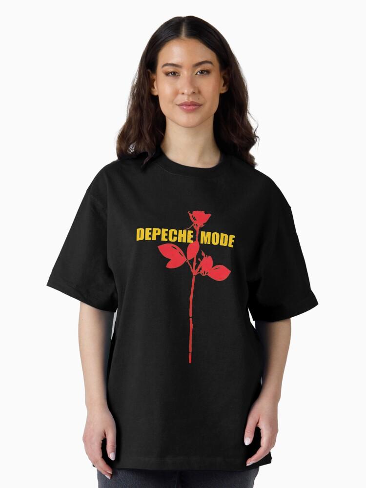 Depechee Mode Rose Oversized T-Shirt