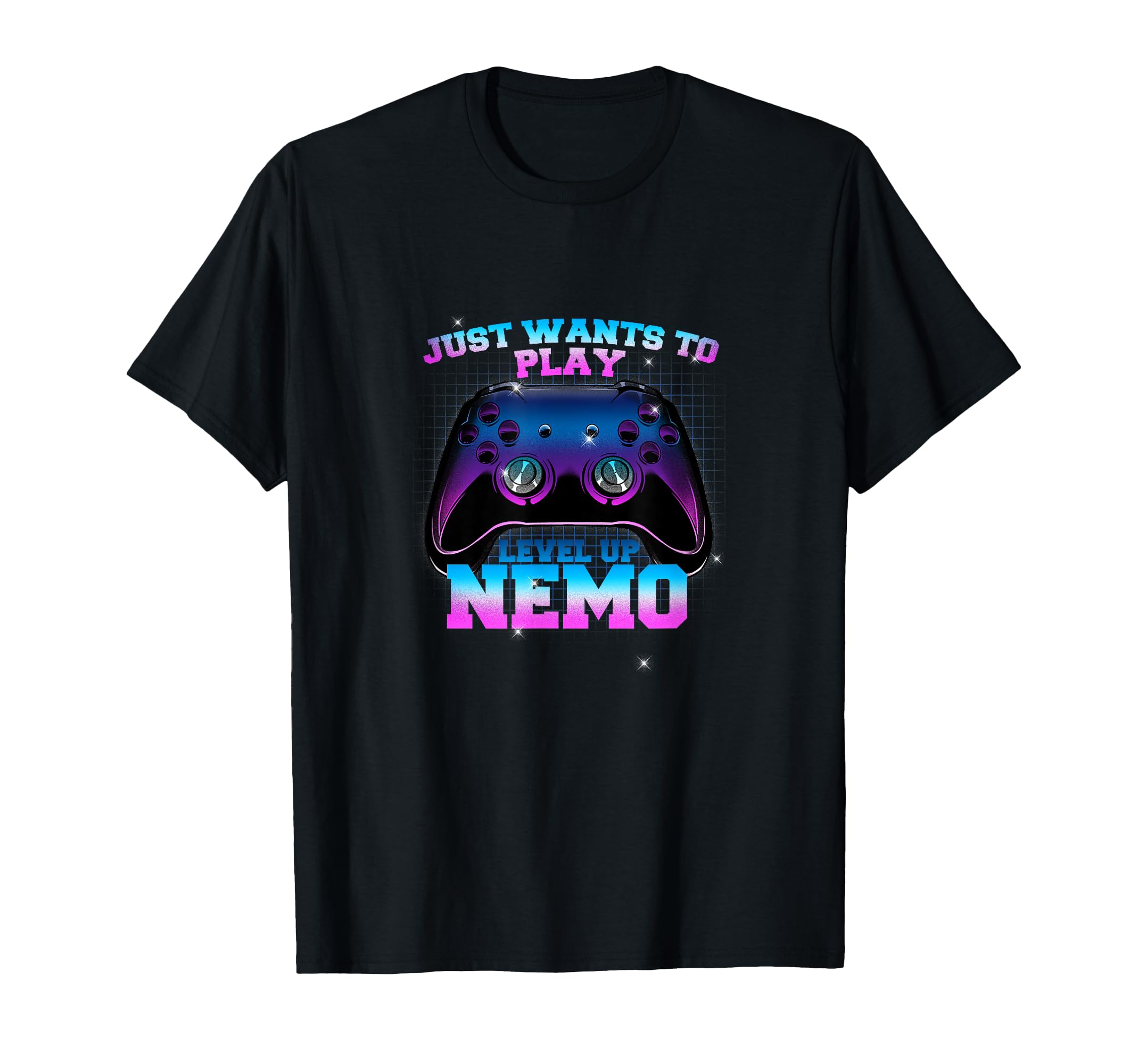 

NEMO - LEVEL UP with Controller: JUST WANTS TO PLAY T-shirt
