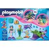 Playmobil - magic les sirènes - chercheurs de perles et raies - 32 pièces - mixte