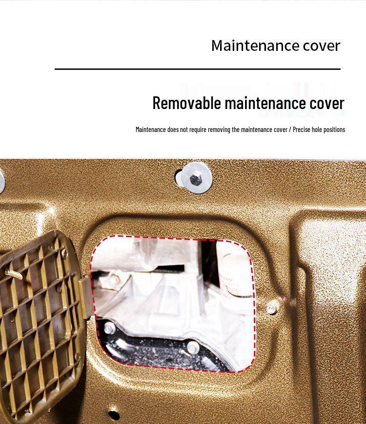 Compatible Splash Shield for Toyota Corolla, Levin, Camry, Highlander, RAV4, Ralink, and Yaris Chassis Armor.