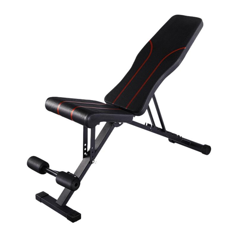 WEZHO Foldable Adjustable Fitness Bench