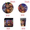 FNAF Five Nights Freddyed Geburtstagsfeier Dekorationen Luftballons Teller Banner Geschirr Set für Babyparty Gastgeschenke Kinder Geschenke