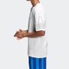 adidas Originals Outline Tee Round Neck Short Sleeve White Men's DU8536