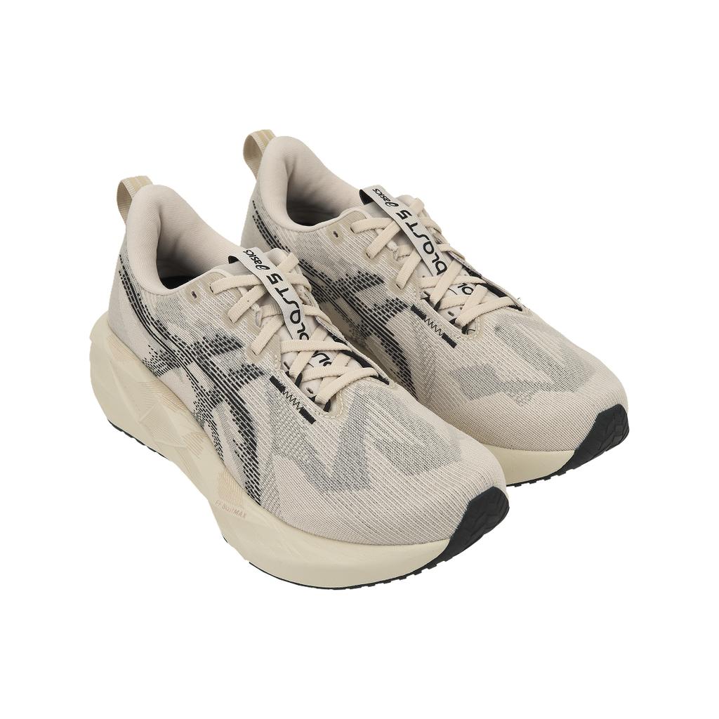 Asics Novablast 5 Oatmeal Black Men Sneakers Tan 1011B974-250