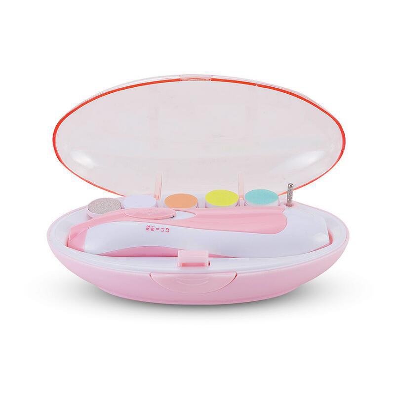 Electric Baby Nail Grinder & Clipper Set for Newborns