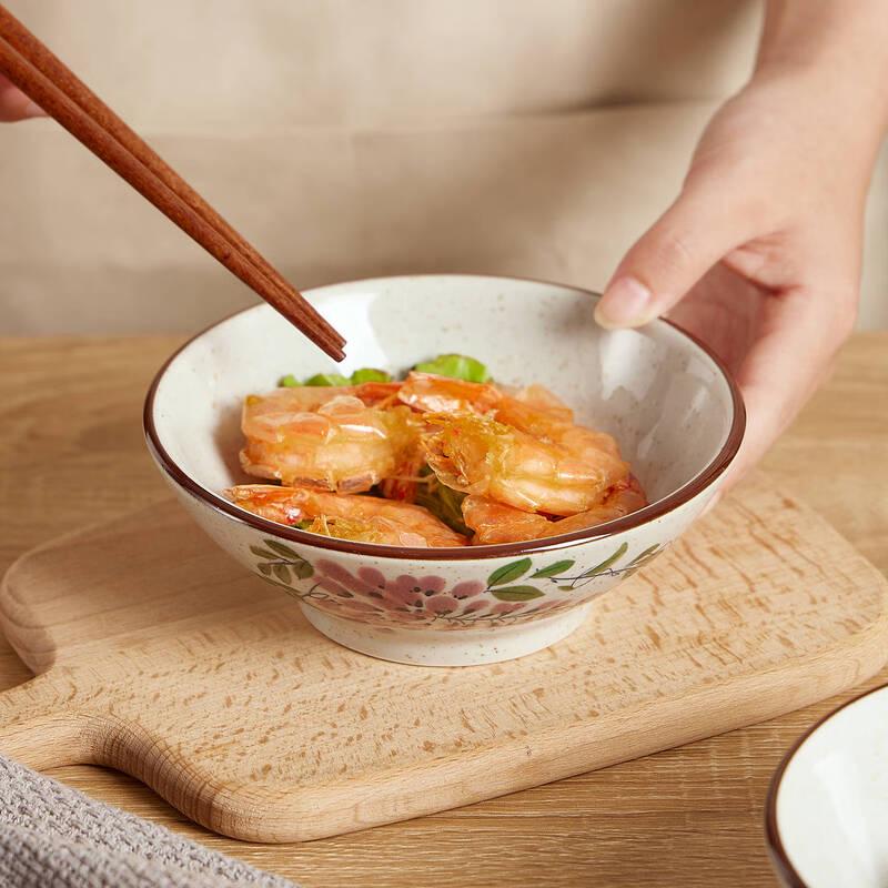Yilan Vintage Chinese Style Ceramic Rice Bowls