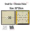 Magnetic 2-in-1 Chess and Go Board Game Set