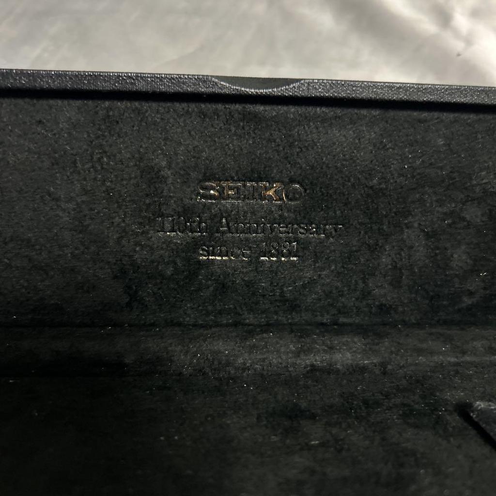 [USED] SEIKO Anniversary Watch Empty Box