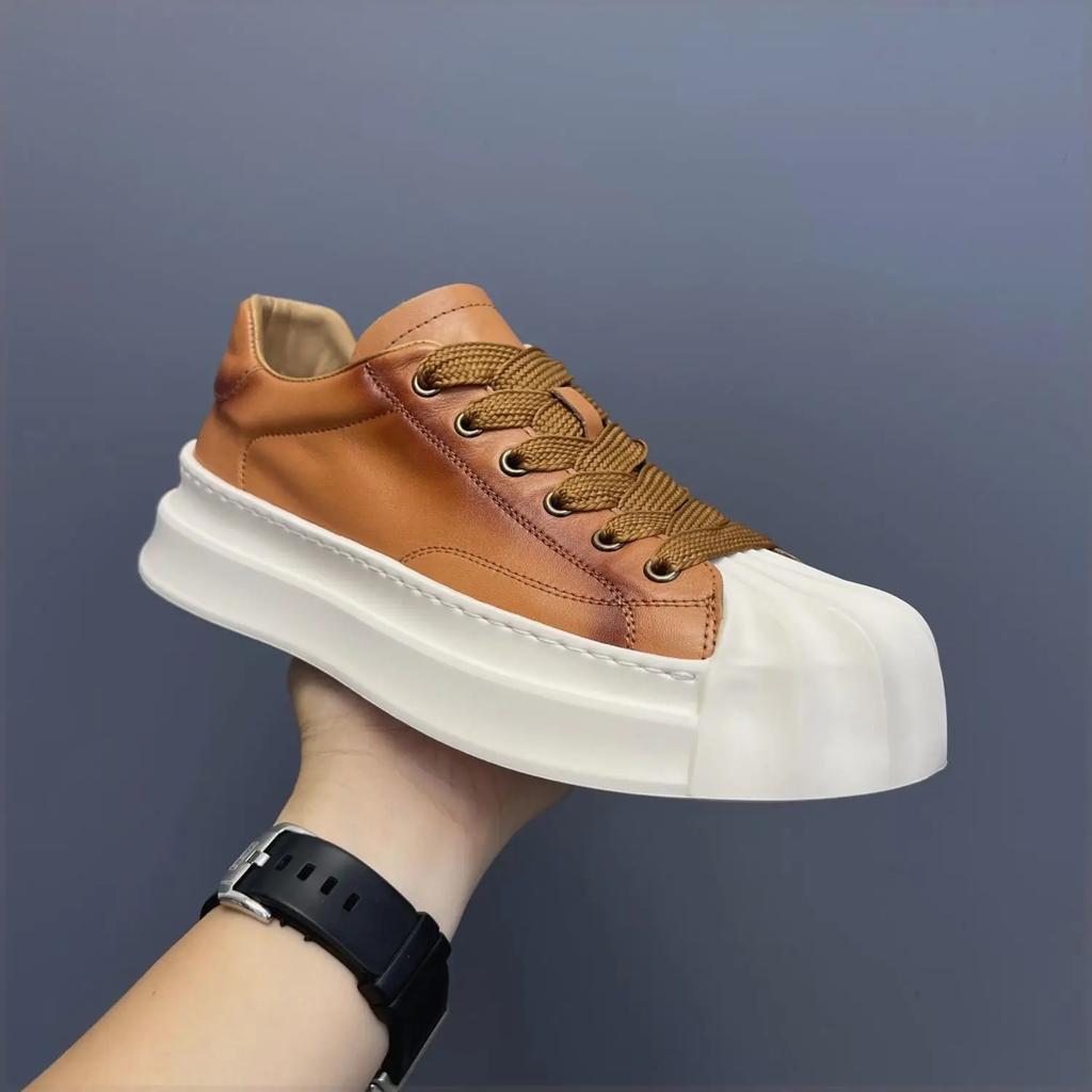 Hösttjocklek Allmatch Casual Lågskurna Mode Skaltå Herr Sneakers Skor