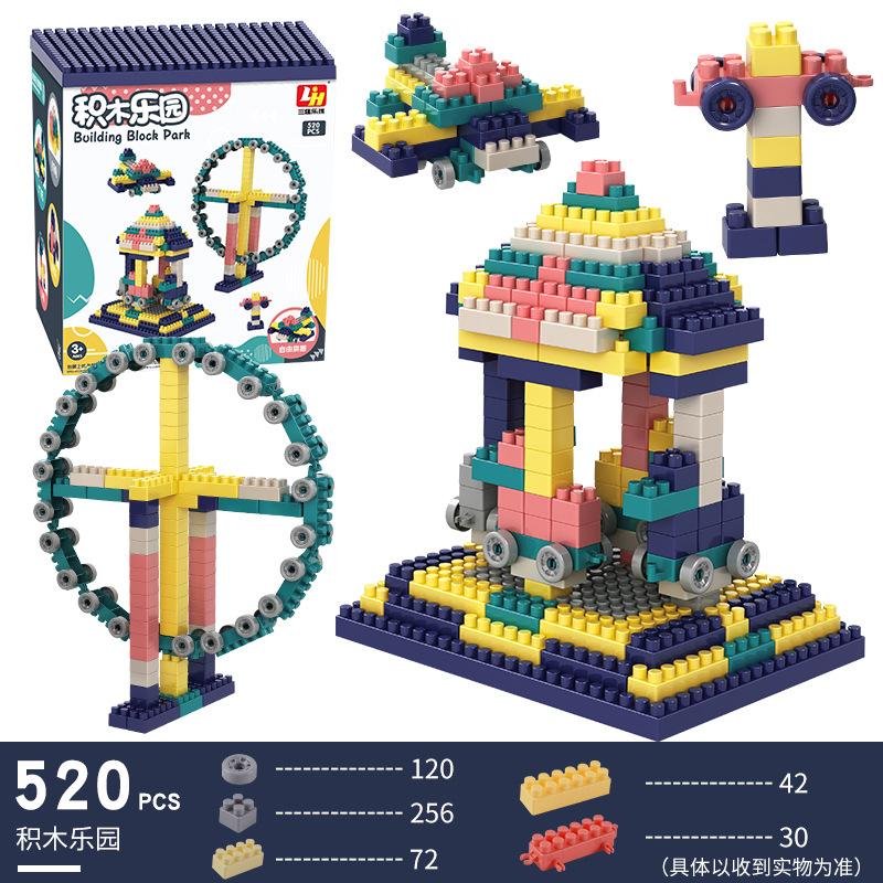 Children'S Building Block Toys, Enlightenment Large Particle Assembly Building Block Kindergarten Assembly Diy Early Education Educational Toys