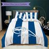 Sheffield Wednesday  Pattern Bedding Uilt Set Uilt Cover Pillowcase Home Decoration Birthday Gift (1 * Duvet Cover + 2 * Pillowcase  Without Core)