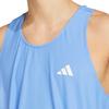 Adidas Striped Logo Pattern Vest Men tops Blue JW9681