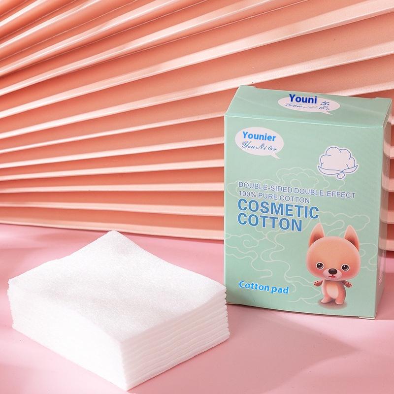 50/100Pcs Thin Cotton Pads Soft Cotton Stretch Disposable For Face Wash Nail Polish Remover Cosmetic Makeup Tools